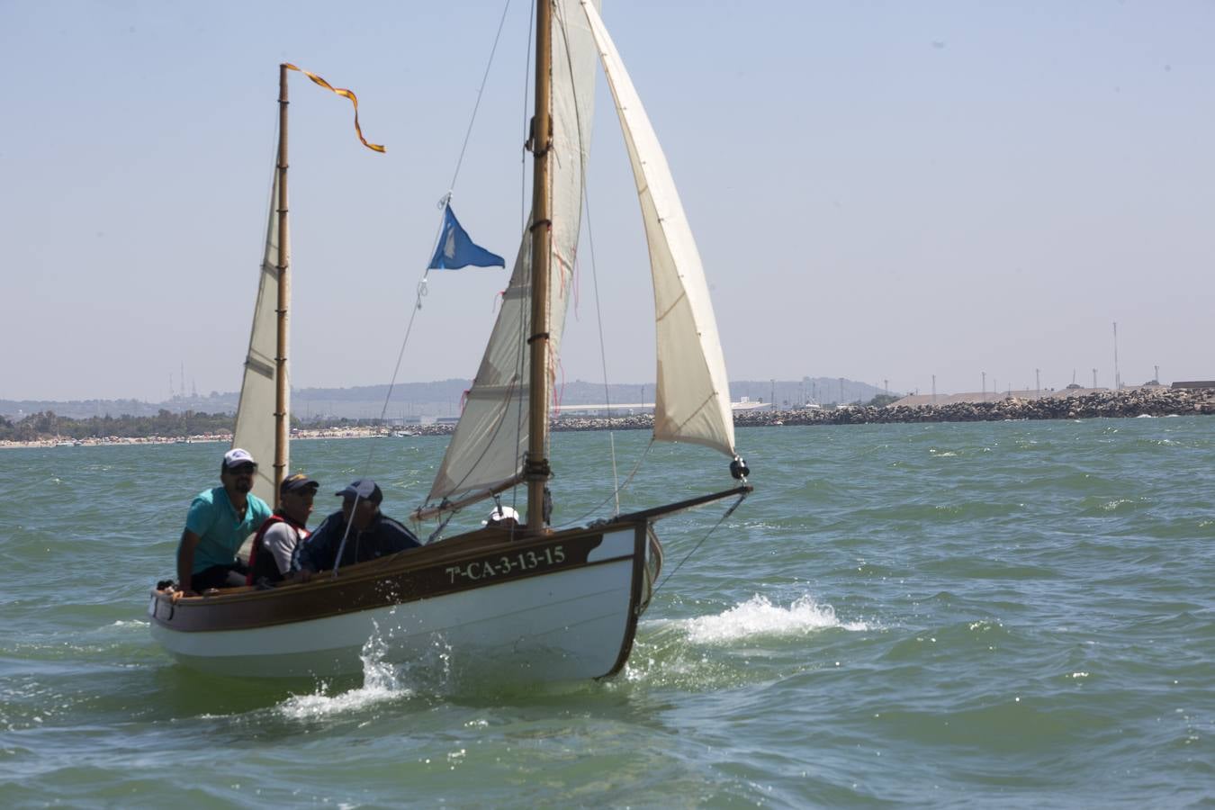 Último día de la Regata de Vela Clásica en Puerto Sherry