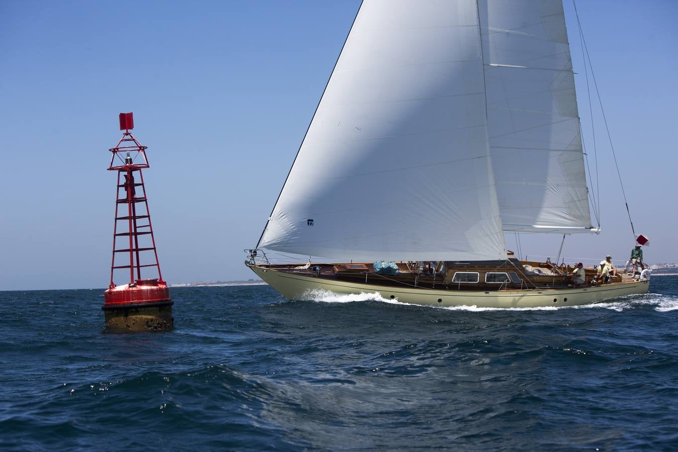 Último día de la Regata de Vela Clásica en Puerto Sherry