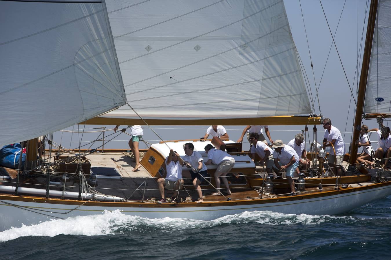 Último día de la Regata de Vela Clásica en Puerto Sherry