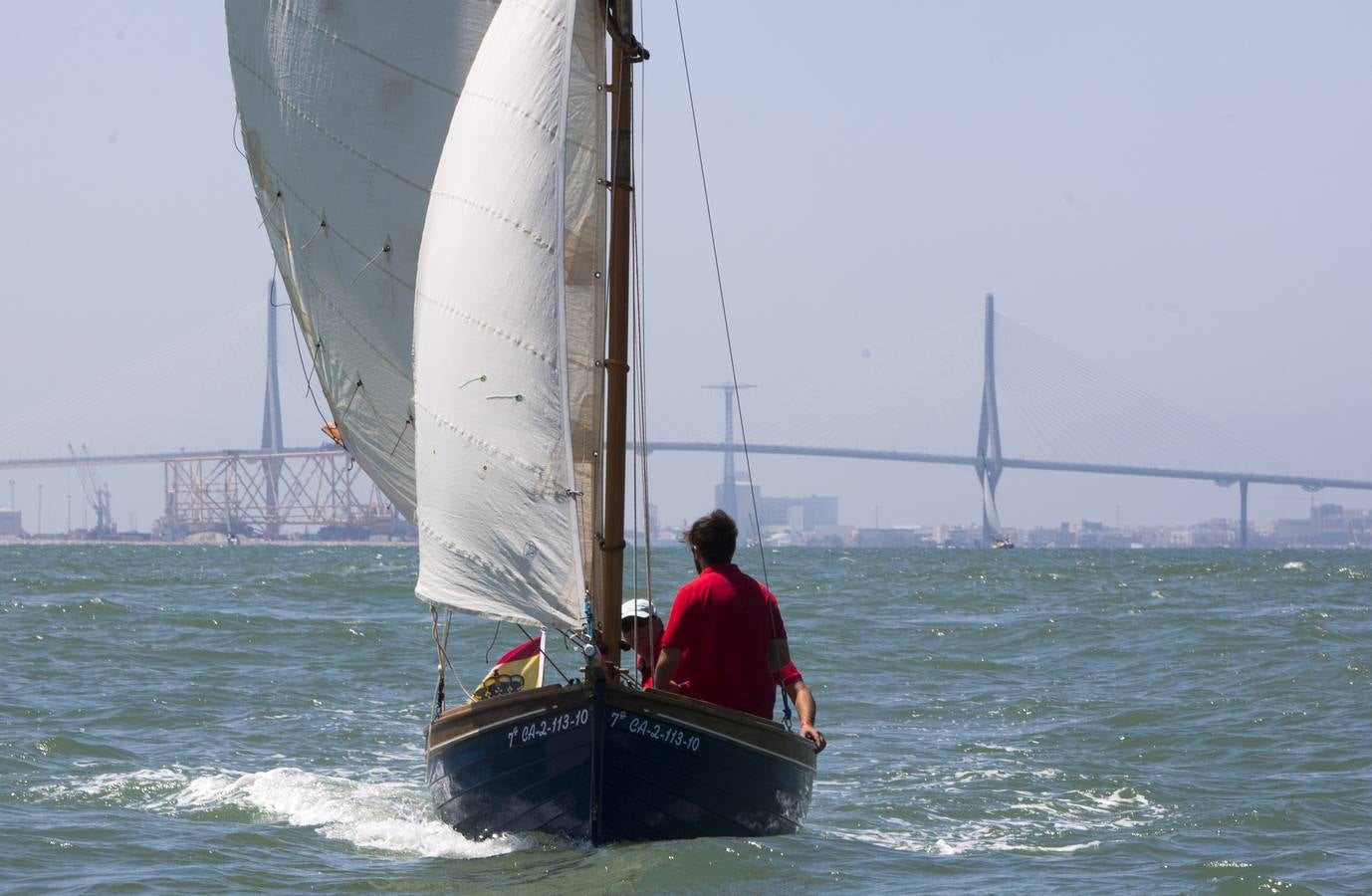 Último día de la Regata de Vela Clásica en Puerto Sherry