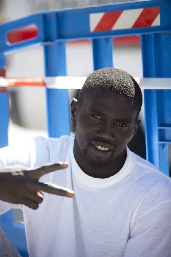 Un centenar de inmigrantes acogidos en la Mirandilla