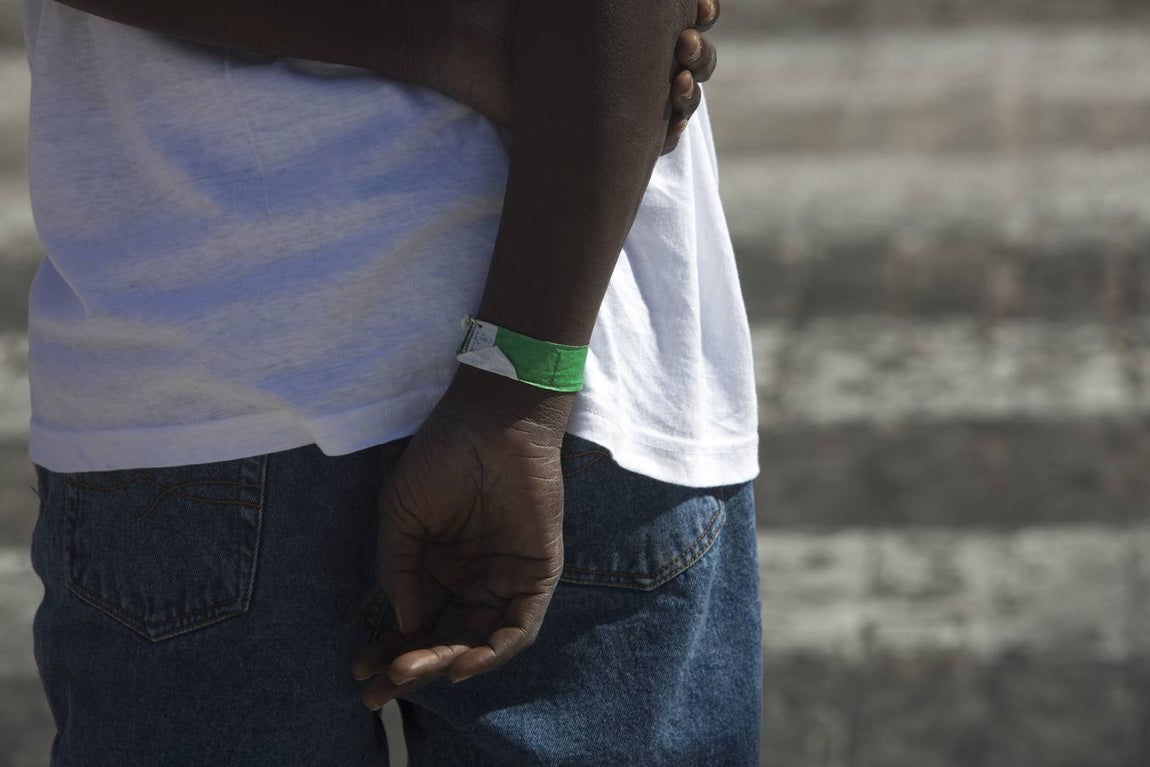 Un centenar de inmigrantes acogidos en la Mirandilla