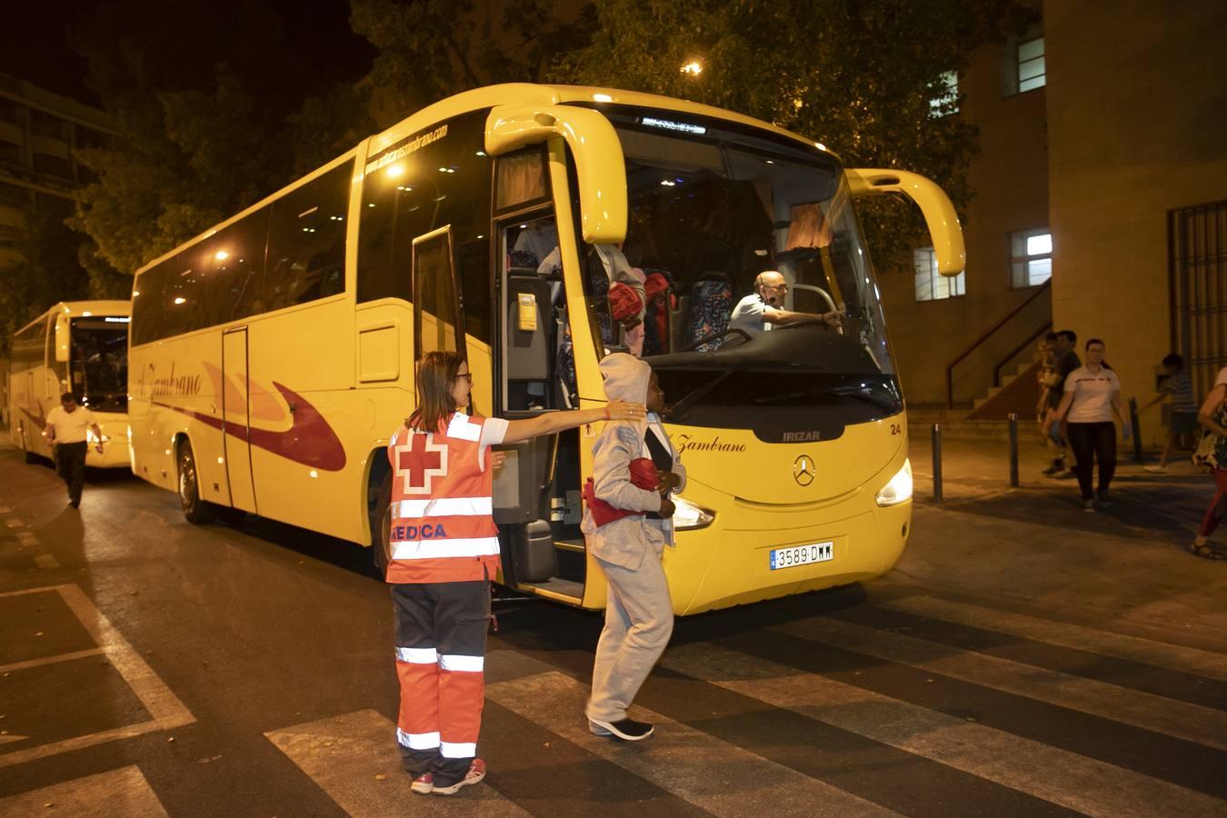 La llegada de los inmigrantes a Córdoba, en imágenes