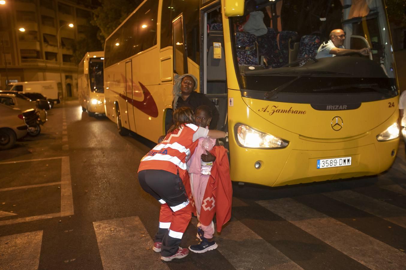 La llegada de los inmigrantes a Córdoba, en imágenes