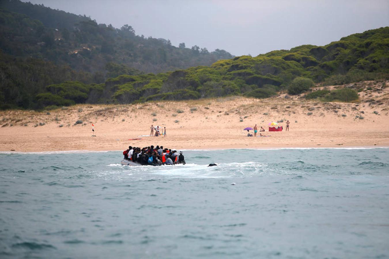 Así es un desembarco en las costas españolas