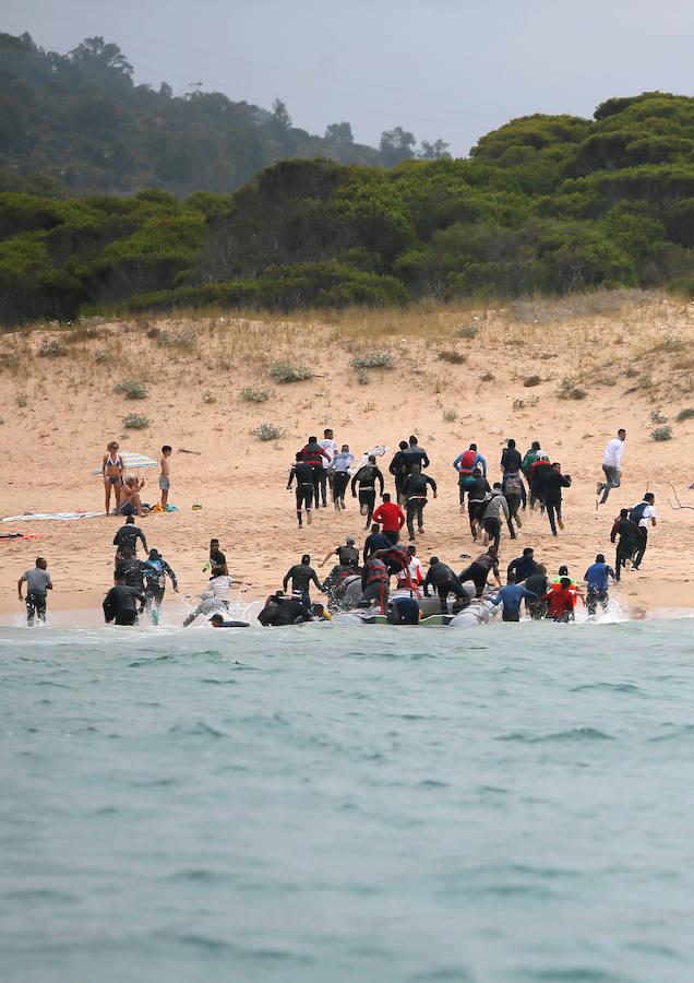 Así es un desembarco en las costas españolas