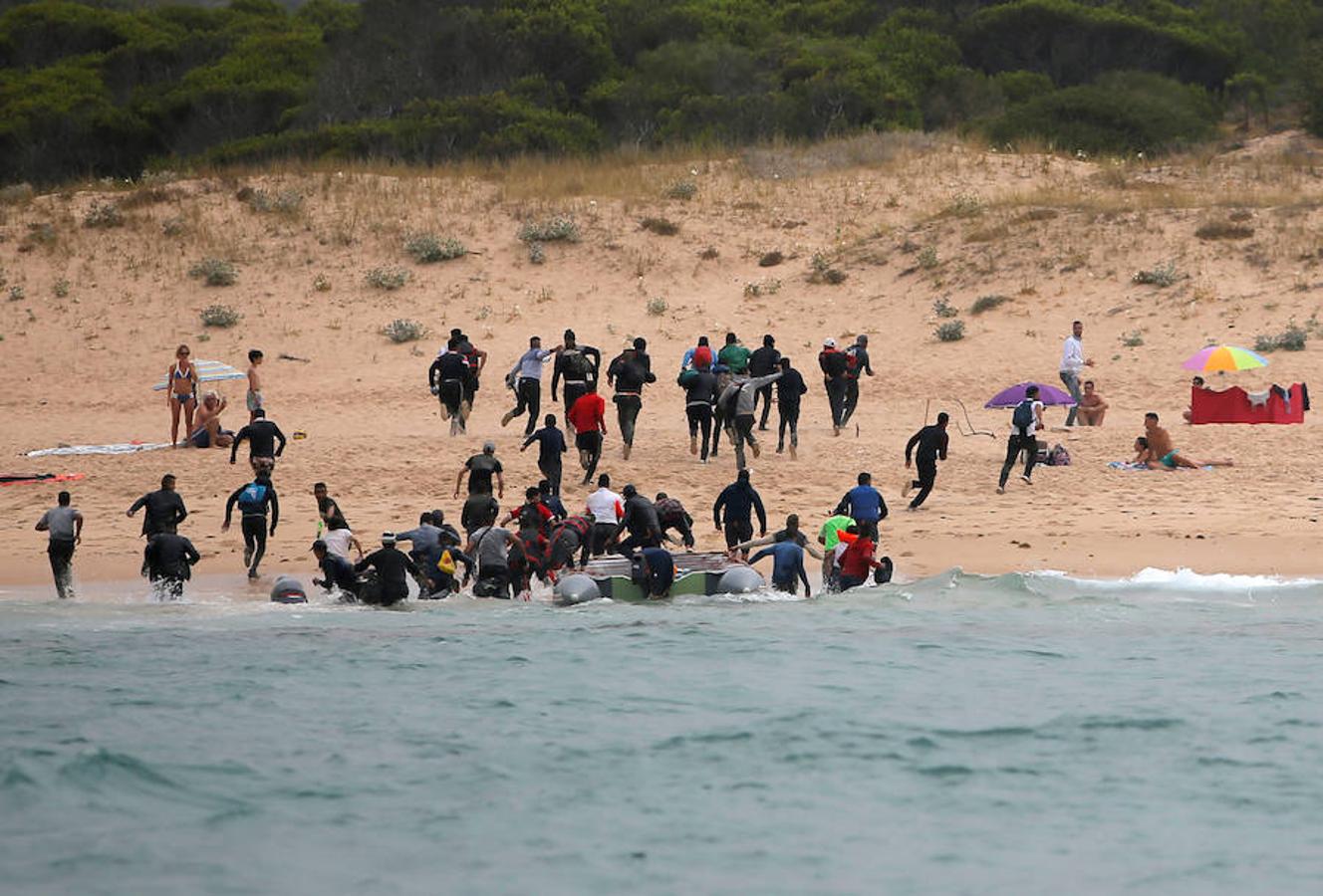 Así es un desembarco en las costas españolas