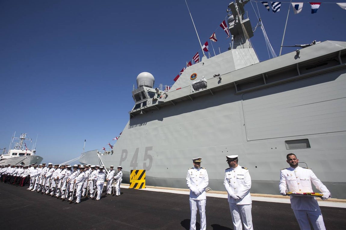 Navantia entrega el BAM &#039;Audaz&#039; a la Armada Española