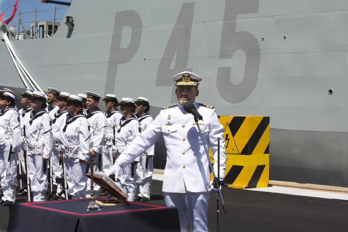 Navantia entrega el BAM &#039;Audaz&#039; a la Armada Española