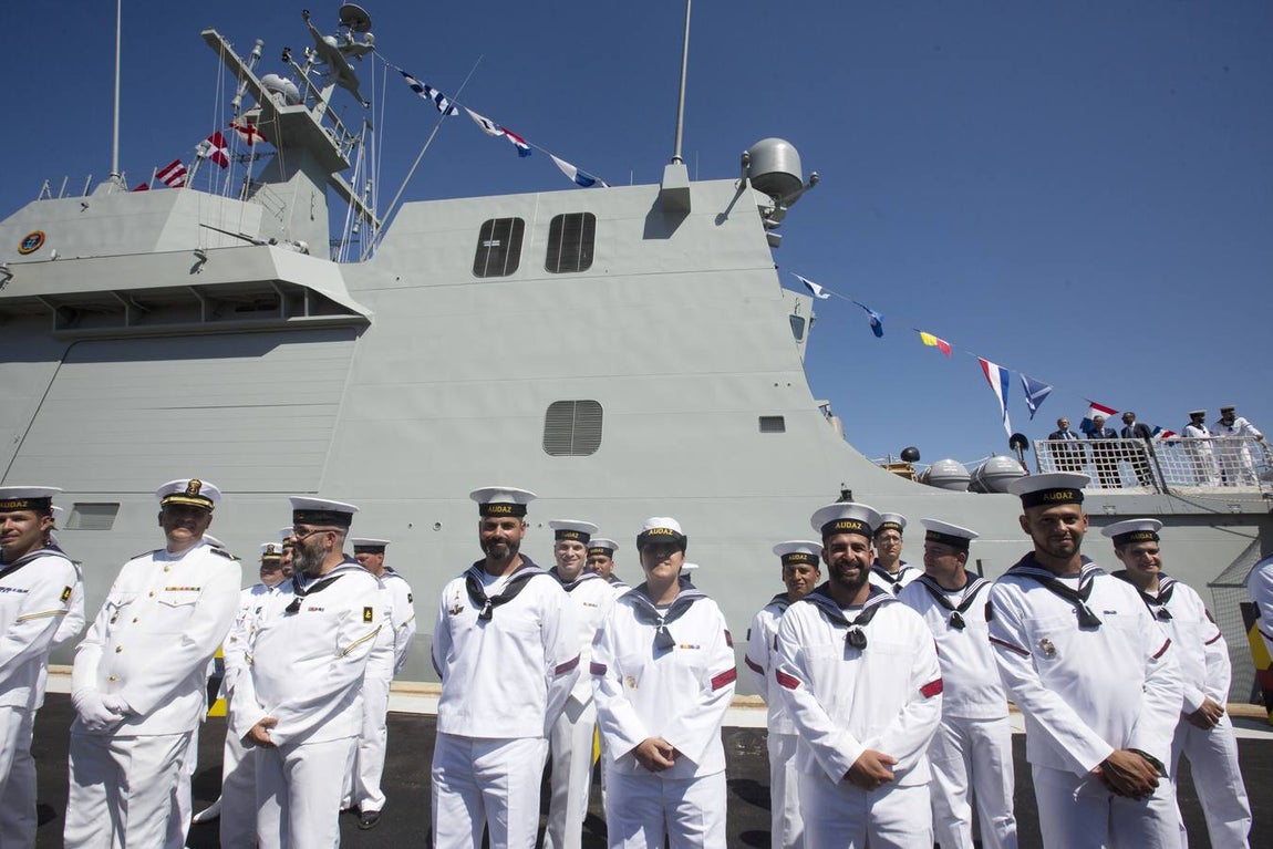 Navantia entrega el BAM &#039;Audaz&#039; a la Armada Española