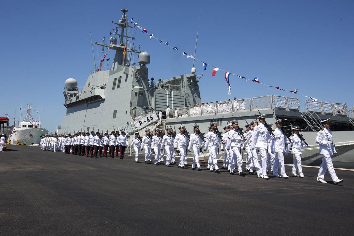 Navantia entrega el BAM &#039;Audaz&#039; a la Armada Española