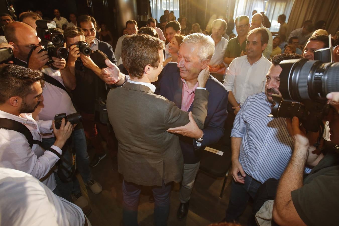 La primera visita de Pablo Casado a Andalucía, en imágenes