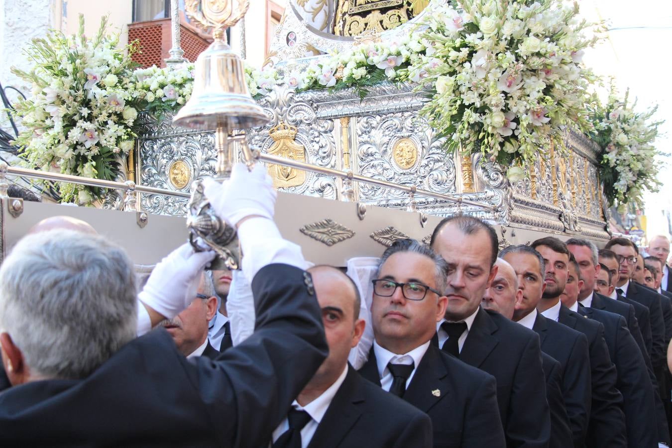 La coronación de la Virgen del Carmen, en imágenes