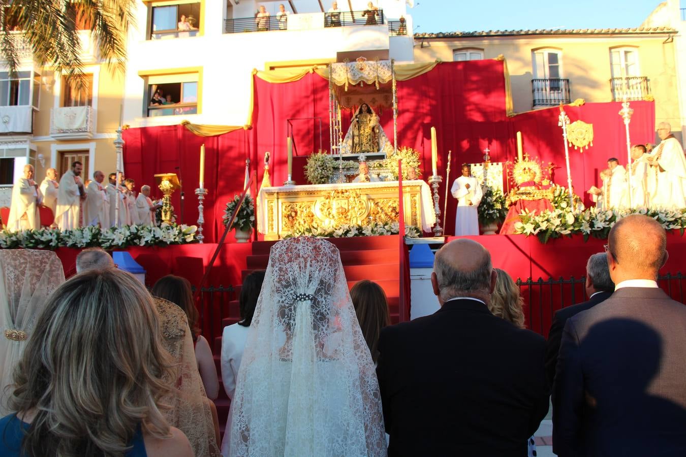 La coronación de la Virgen del Carmen, en imágenes