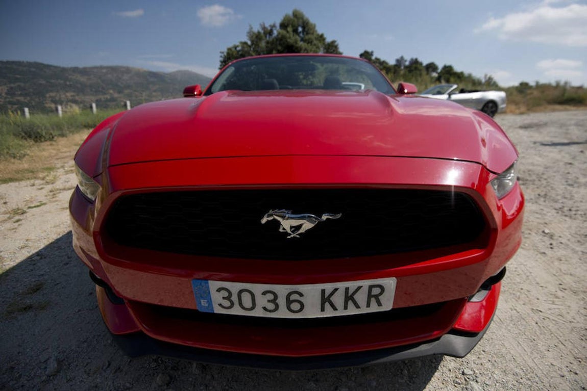 5. Caravana de Mustang Road por las carreteras de la Comunidad de Madrid, camino a San Lorenzo del Escorial