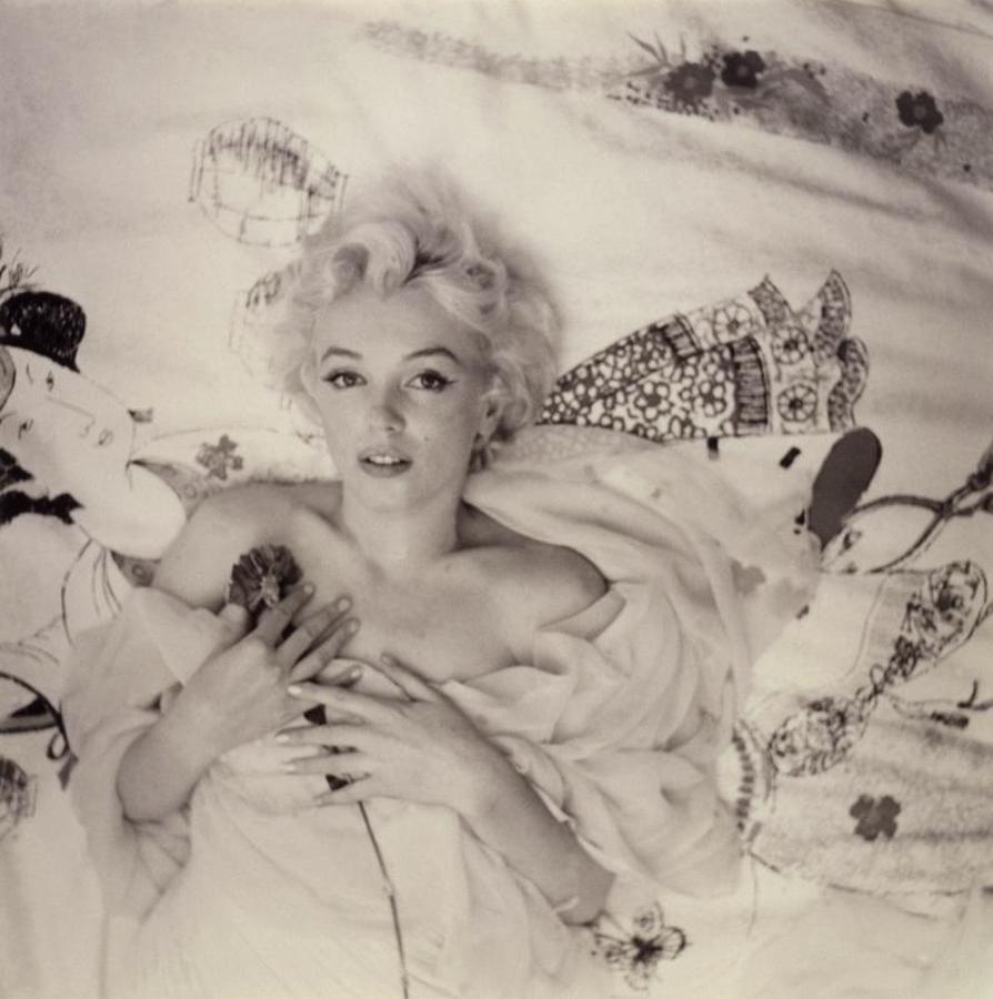 Retrato de Marilyn Monroe realizado por Cecil Beaton. 