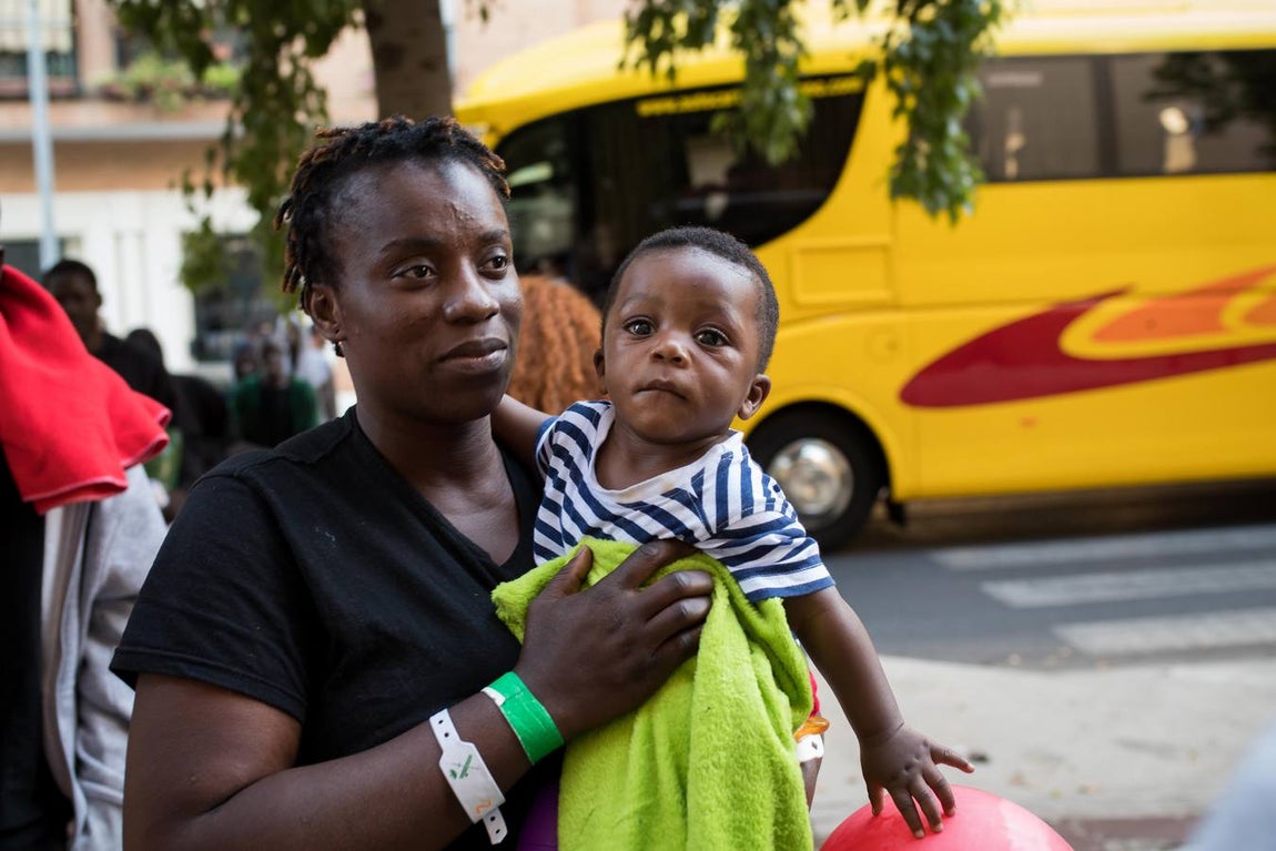 La llegada de nuevos inmigrantes a Córdoba, en imágenes