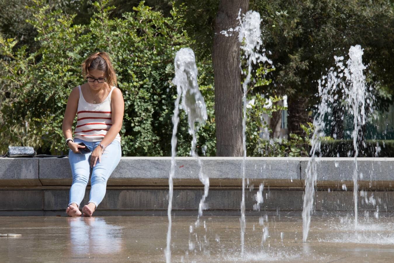 Córdoba bajo la primera ola de calor del verano, en imágenes