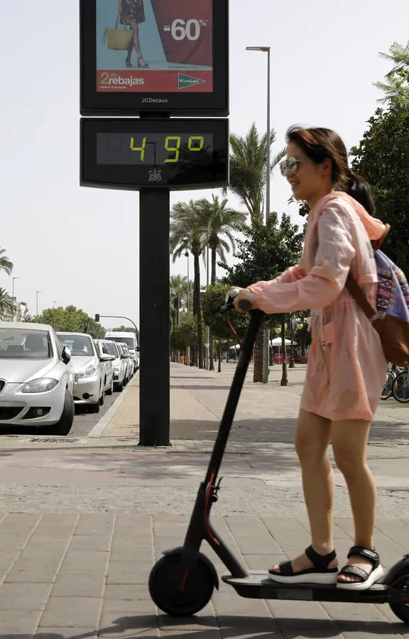 Córdoba bajo la ola de calor, en imágenes