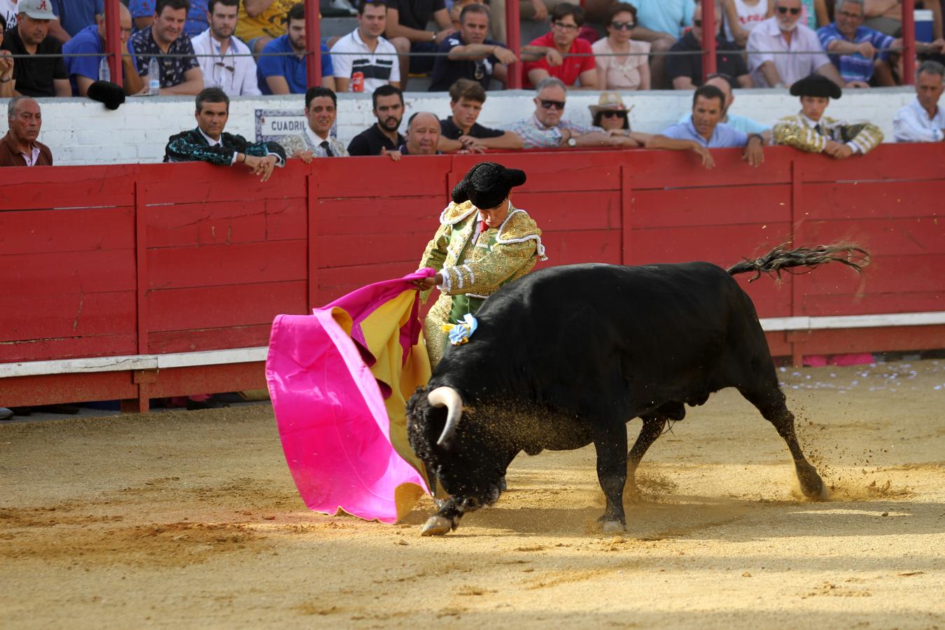 Concurrida tarde de toros en Bargas