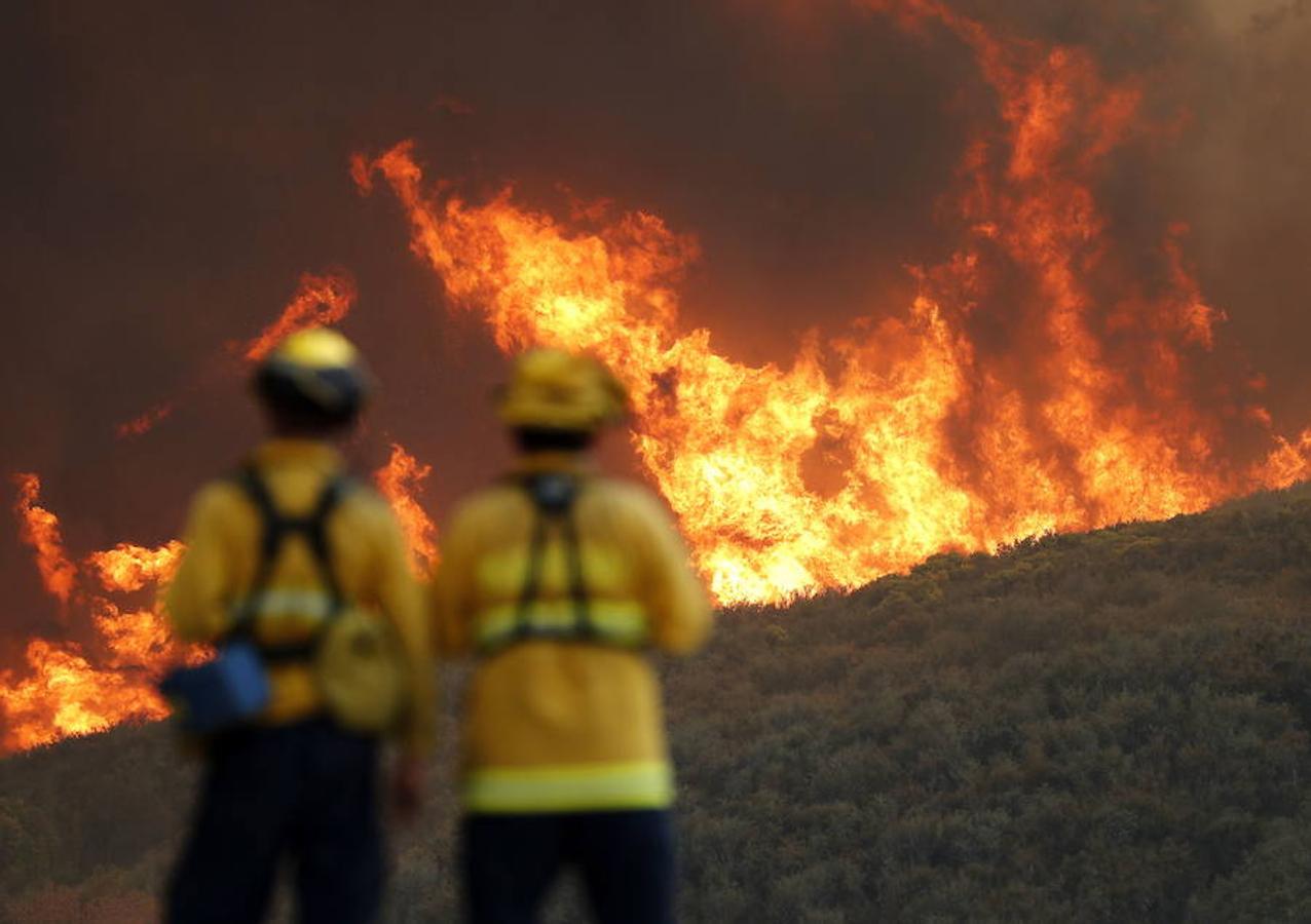 El incendio más grande de la historia del estado al superar las 114.800 hectáreas quemadas. 