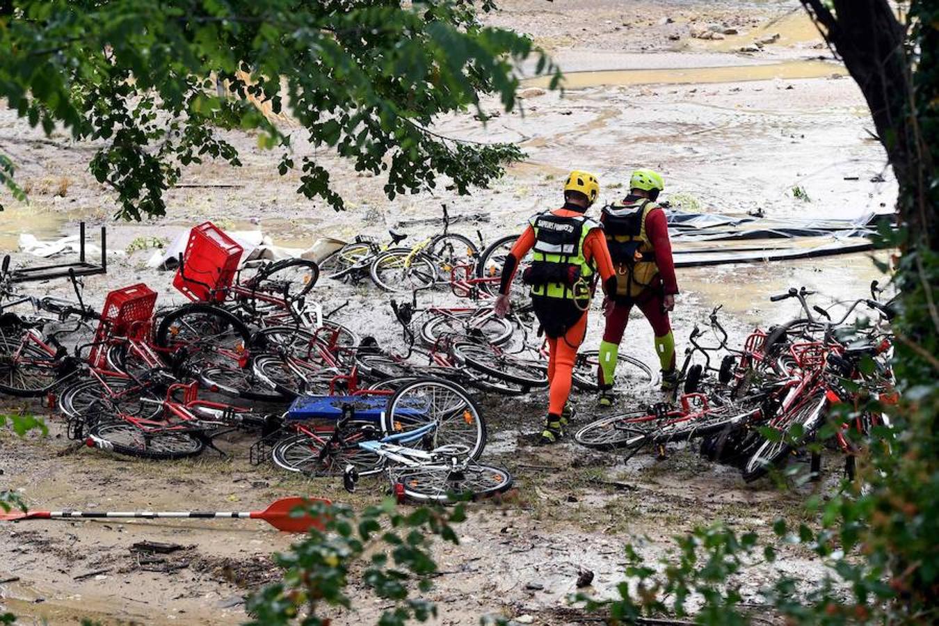 Imágenes de los daños provocados por la brutal tormenta en Francia