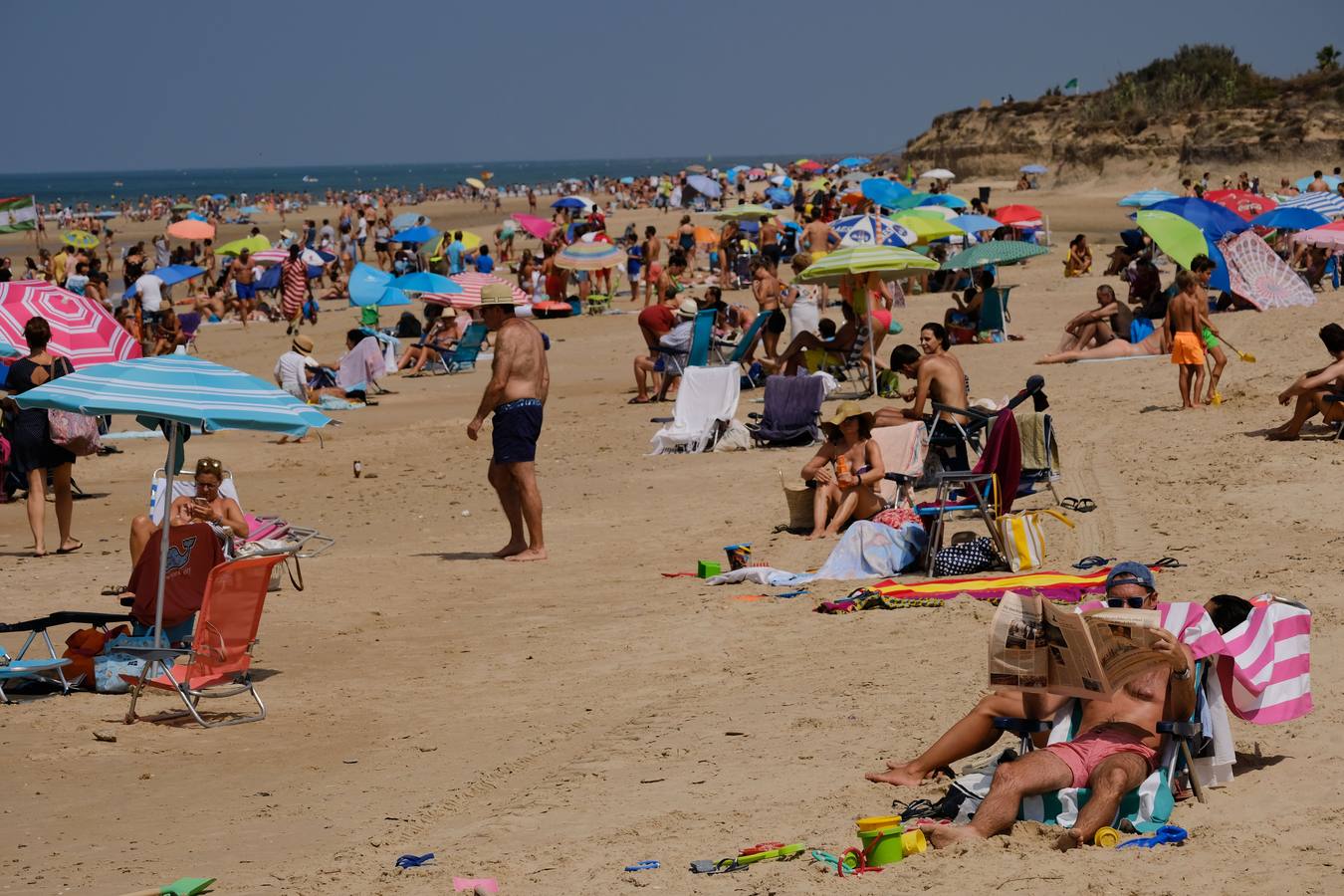 Una jornada de playa en Costa Ballena