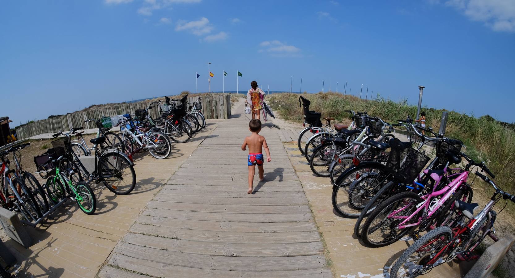 Una jornada de playa en Costa Ballena