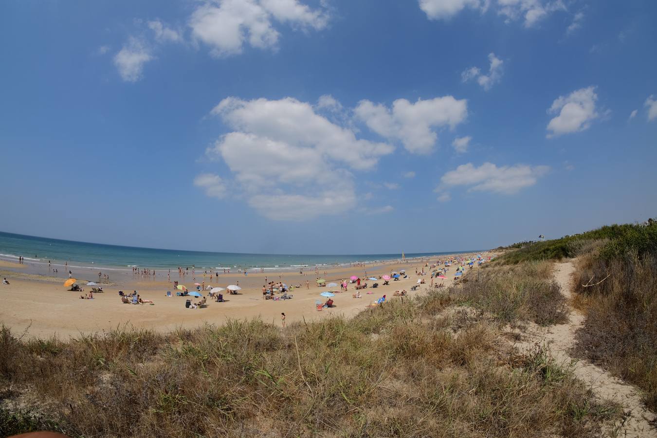 Una jornada de playa en Costa Ballena