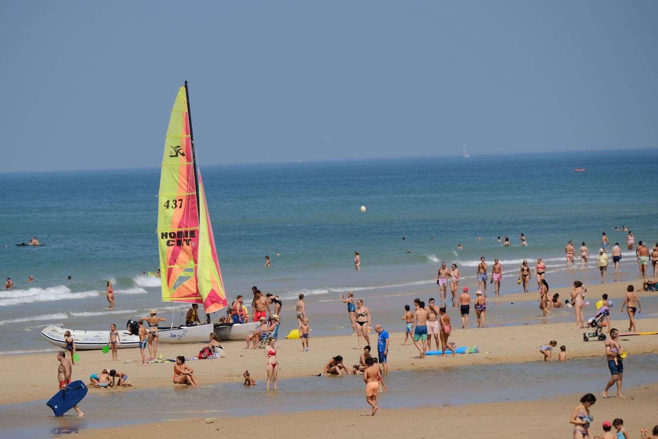 Una jornada de playa en Costa Ballena