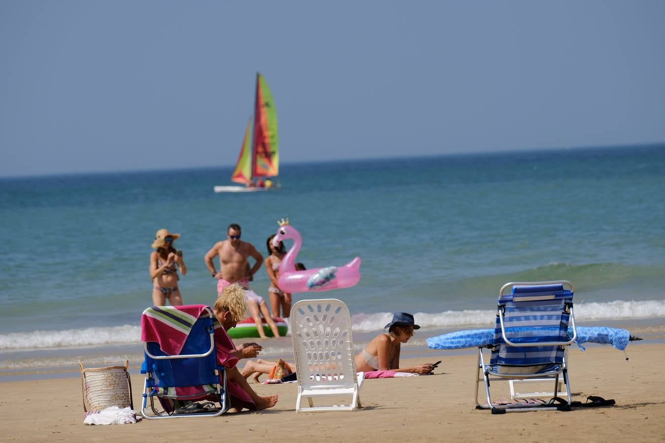 Una jornada de playa en Costa Ballena