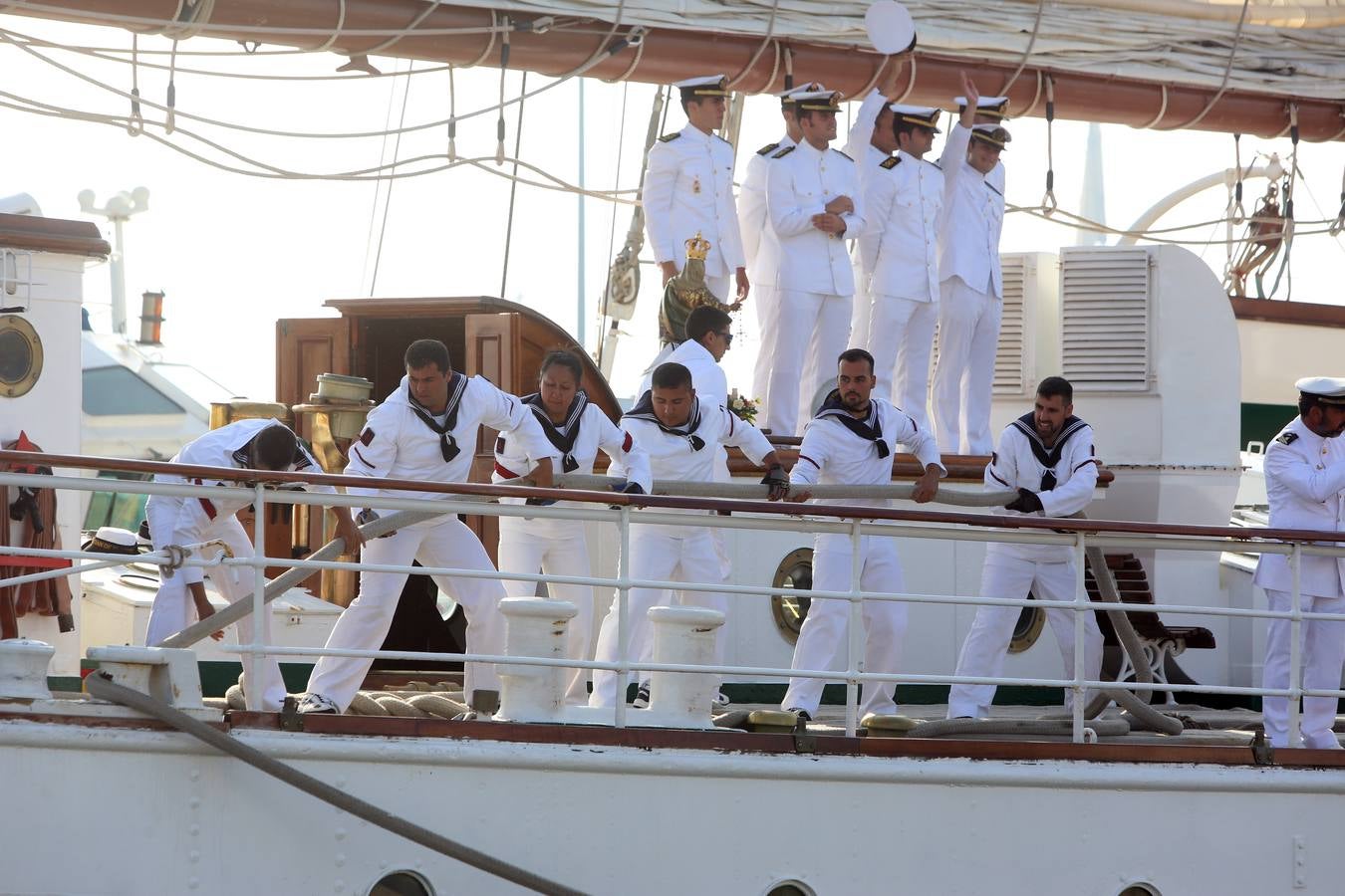 FOTOS: La llegada de Elcano a Cádiz, en imágenes