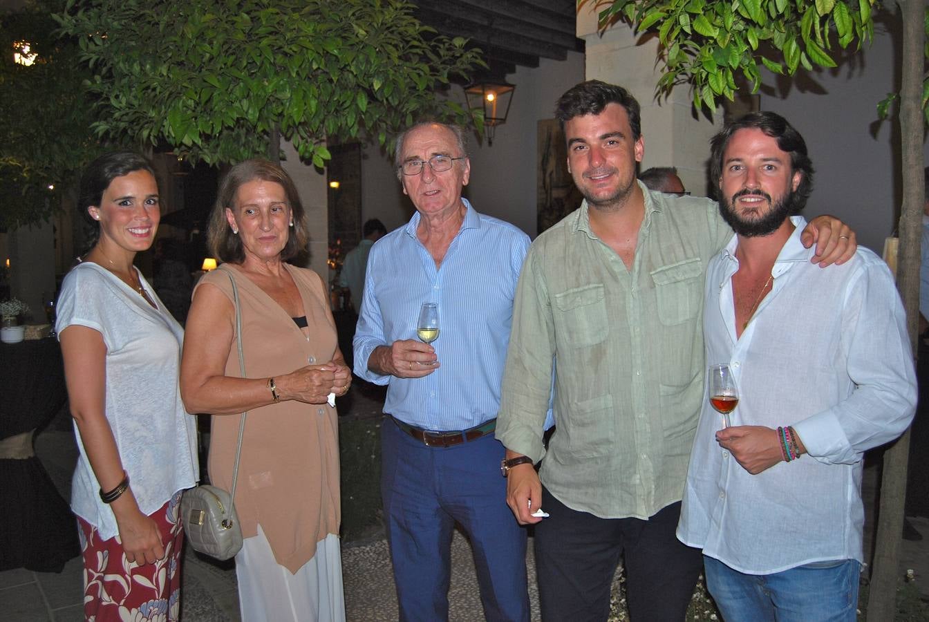 Angela Canca, Margarita Martínez, José Luis Jiménez, José Luis Jiménez Jr y Javier Ordás