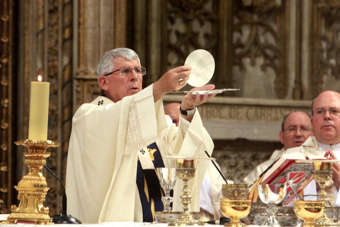 El arzobispo de Toledo, Francisco Alvarez. 