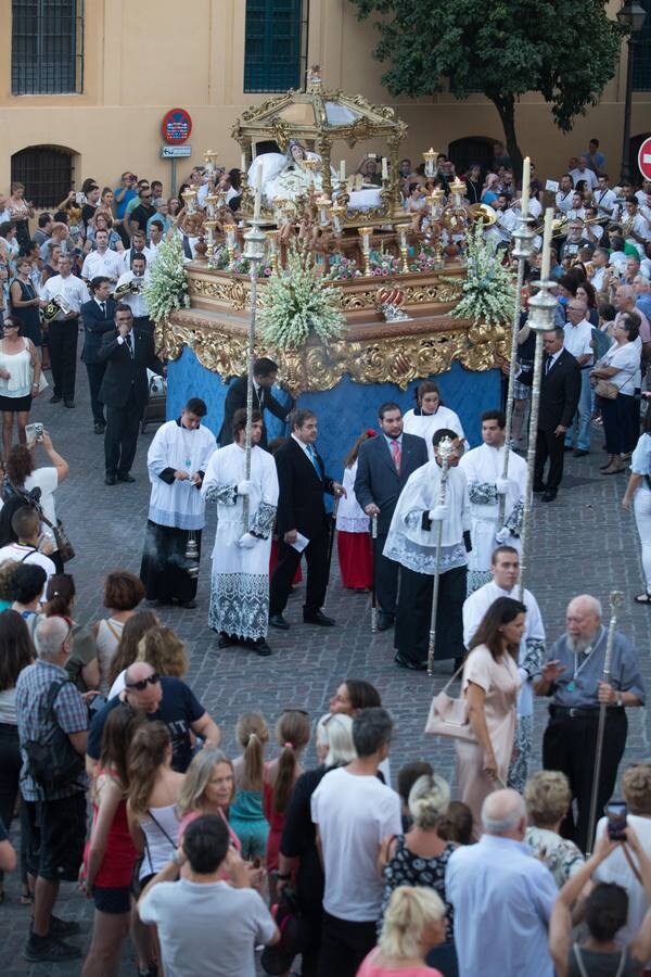 La procesión de la Virgen del Tránsito