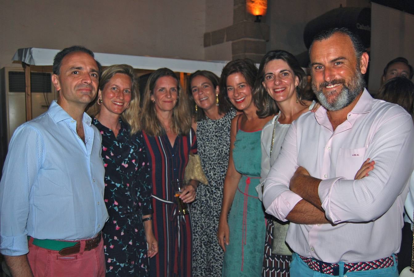 Jorge Barceló, Maida Dávila, Ana Liniers, Almudena Balmaseda, Mersa Montero, Cristina Cháves y José Antonio Martínez Caballero. 