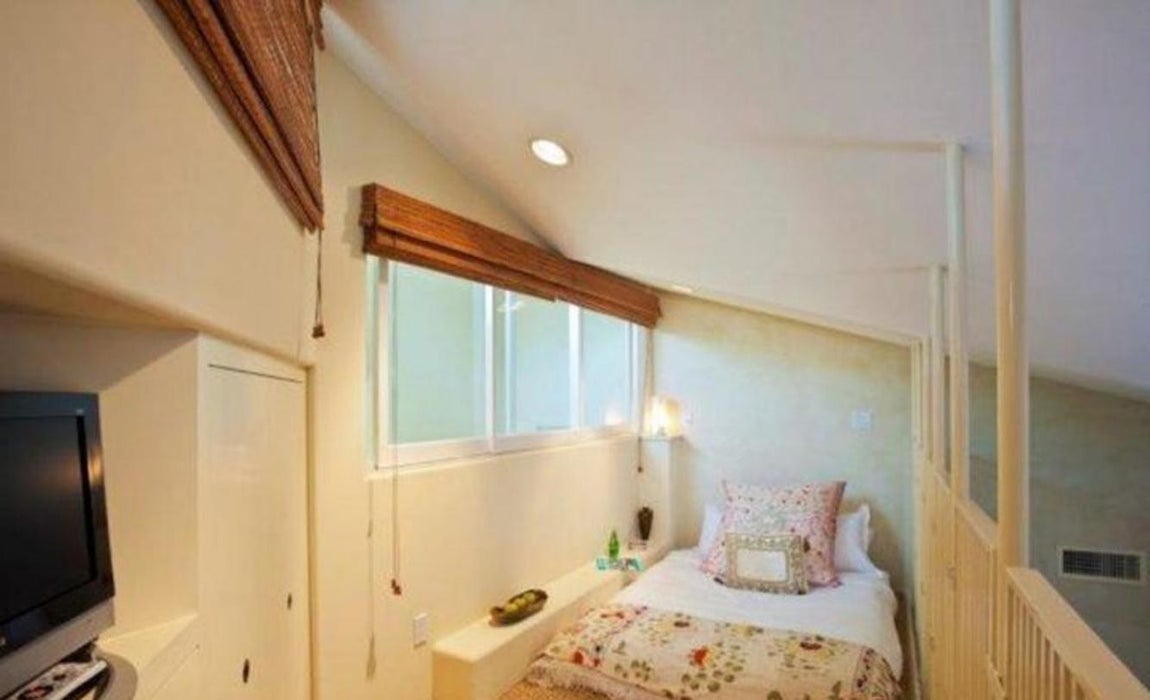 Habitación de invitados. La segunda habitación es pequeña, pero funcional y coqueta