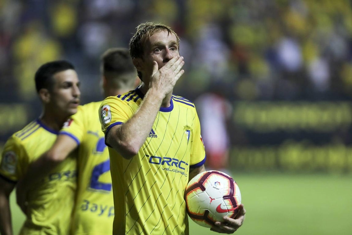 GALERÍA: El Cádiz CF-UD Almería en imágenes