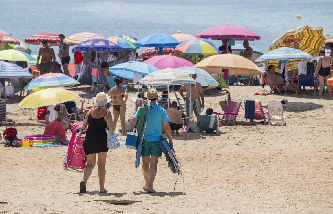 Una jornada de playa en La Antilla