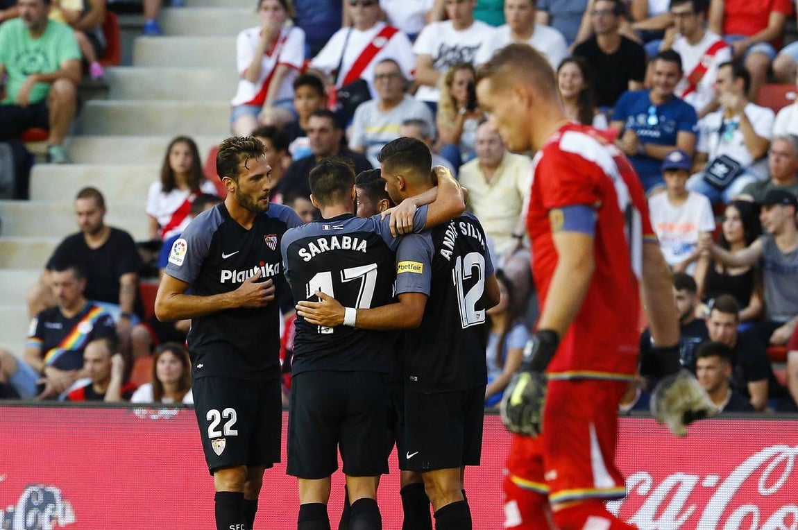 Todas las imágenes de la victoria del Sevilla frente al Rayo