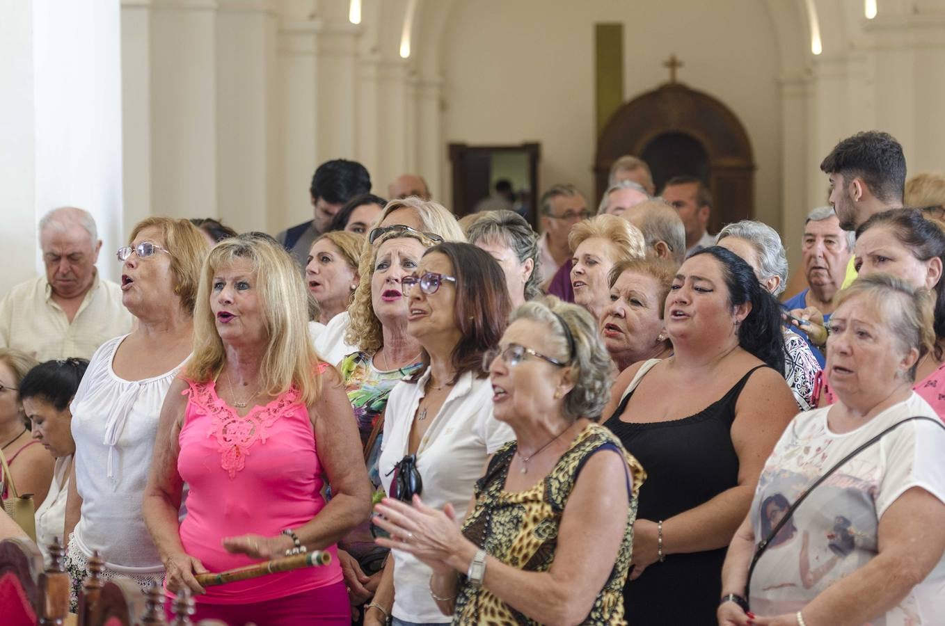 El Rocío Chico: un año más de agradecimiento a la Virgen