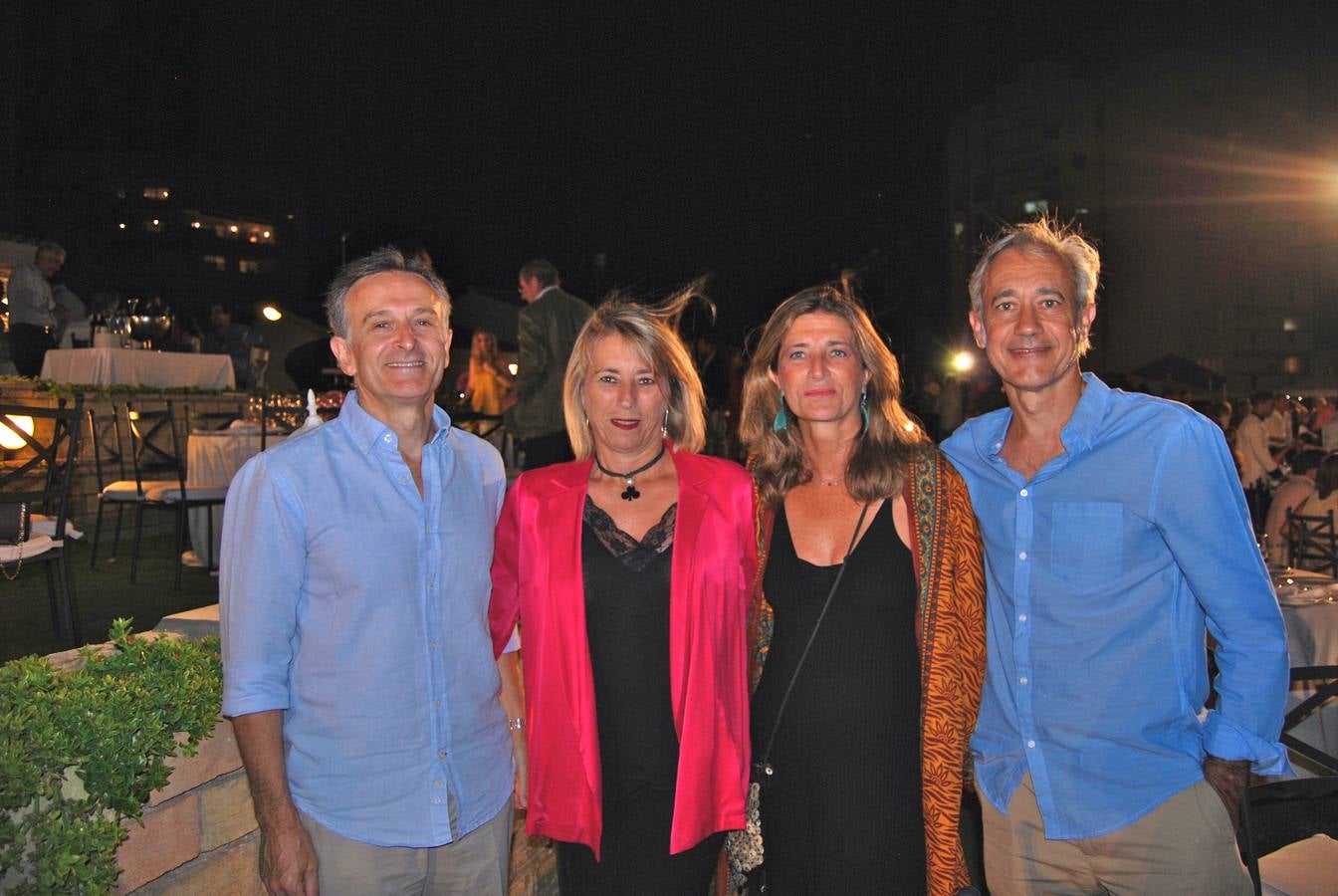 Rafael Villar, Lola Cevilla, Ángeles Cañedo y Juan Galatas