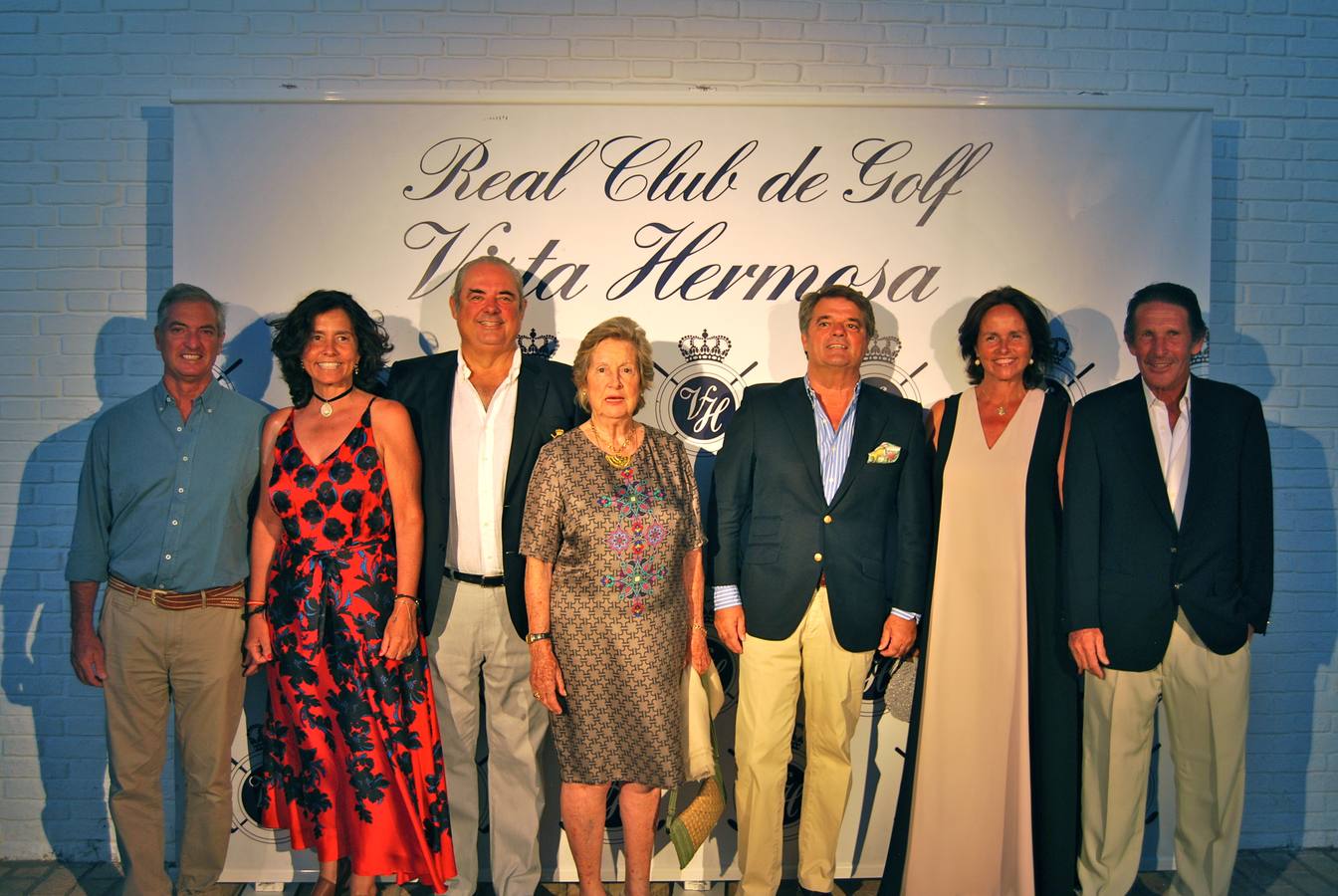 José María Barquín, Pachi Madariaga, José Manuel Domecq, Ángeles Parias, Emilio Valero, Ángela Madariaga y Juan Melgarejo