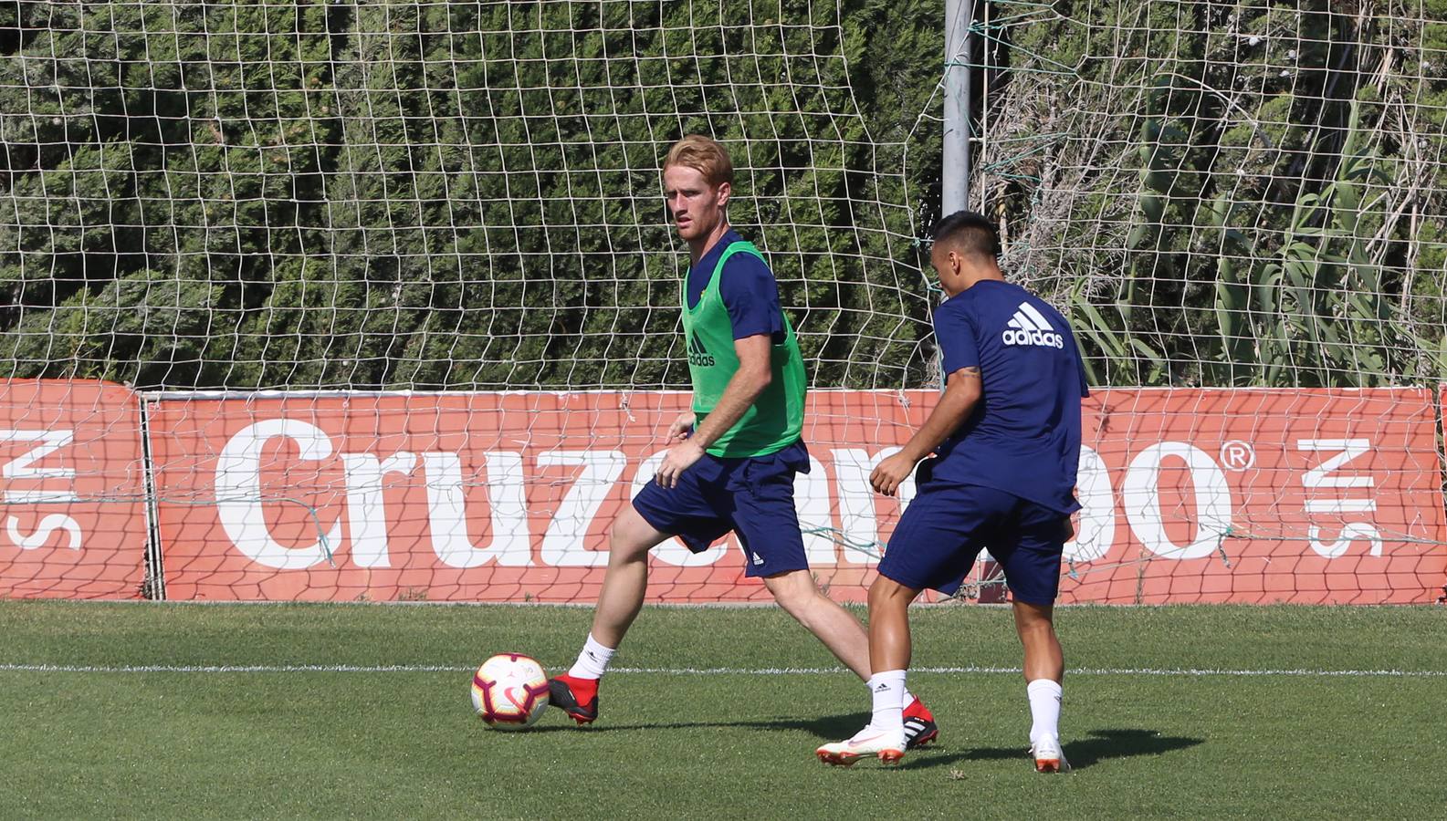 Las mejores imágenes del entrenamiento del Cádiz CF en El Rosal