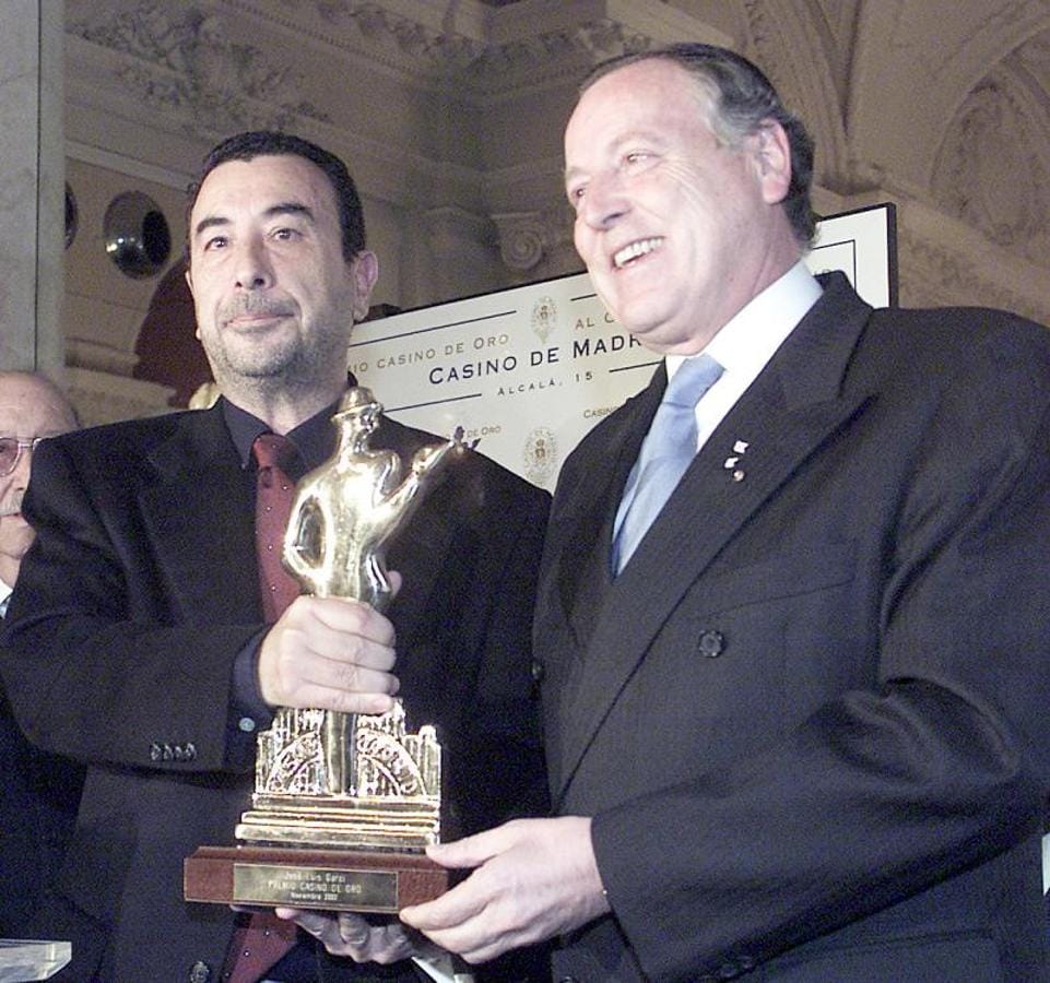 Entrega del premio Casino de Oro a José Luis Garci. 