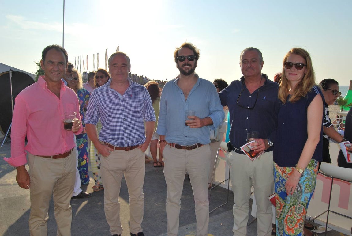 Samuel López, Borja Lora, Eduardo Sánchez, José María Padilla e Isabel Sánchez-Trasanco. 