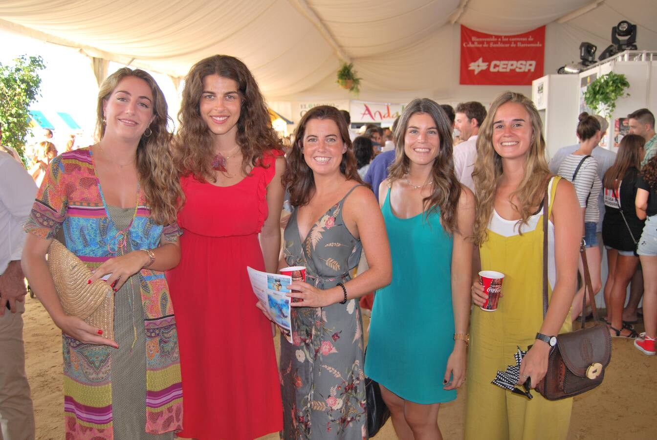 Blanca Pastor, Inés Tavira, Pilar Camacho, Inés Casero y Ninfa Goenechea. 