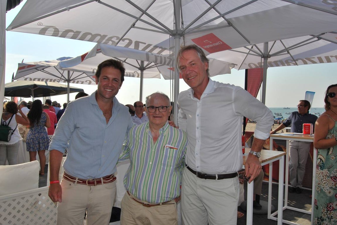 Manuel Román, Balbino (de Casa Balbino) y Richard Weissend. 