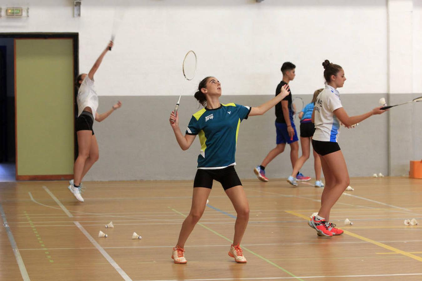 Gran éxito del campus de bádminton en Toledo