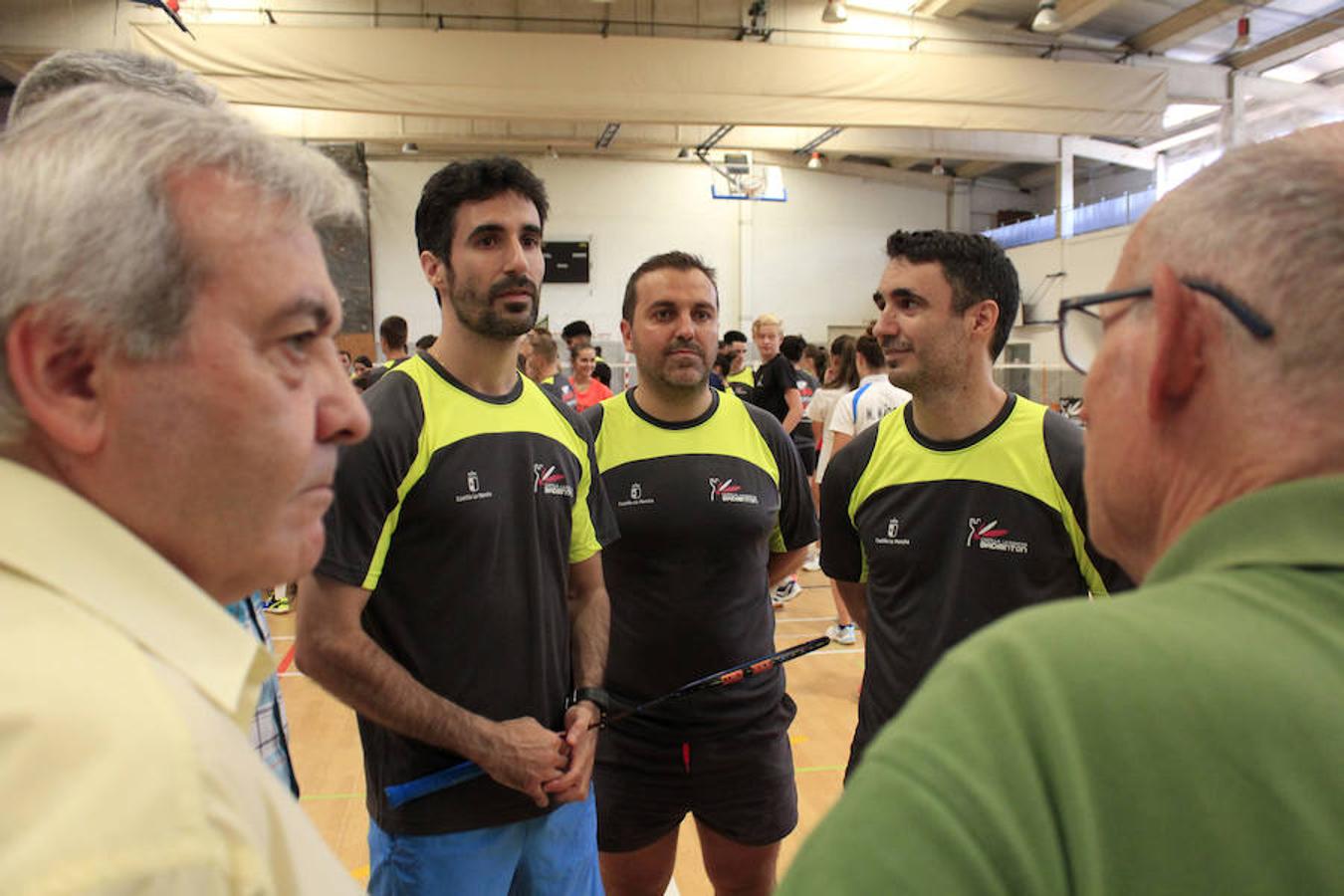 Gran éxito del campus de bádminton en Toledo